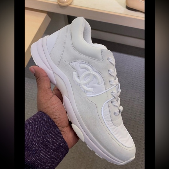 🤍BRAND NEW CHANEL WHITE REV TRAINERS🤍 - Picture 14 of 14